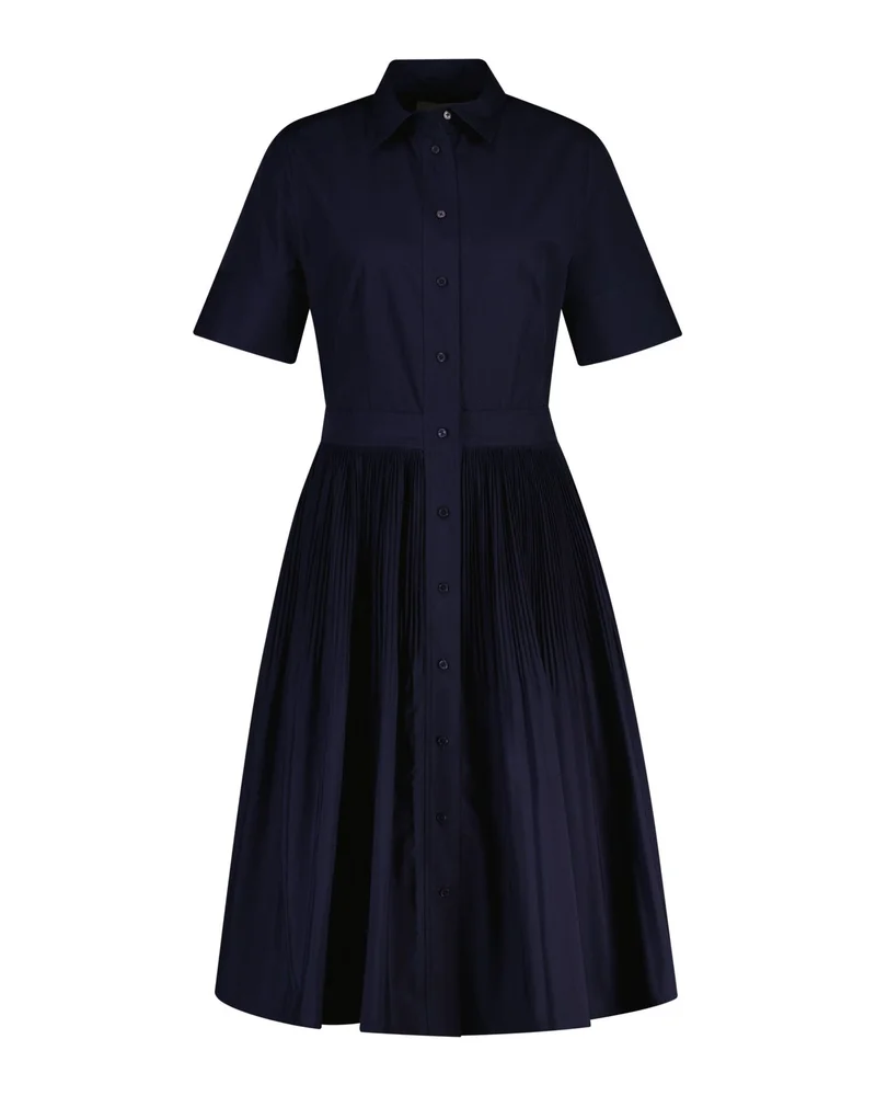 غانت Cotton Pleated Short SleeveShirt Dress